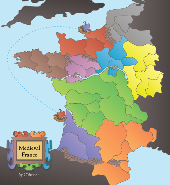 the map